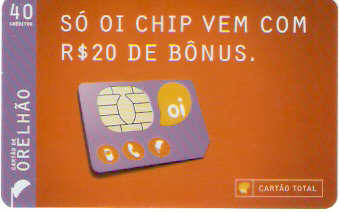 ALOi07-37 - Bônus de R$ 20,00