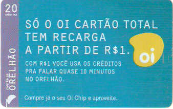 ALOi07-53 - Recarga de R$ 1,00 - 20