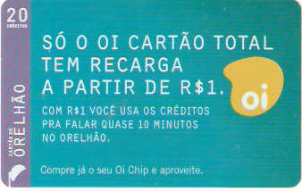 ALOi07-54 - Recarga de R$ 1,00 - 20