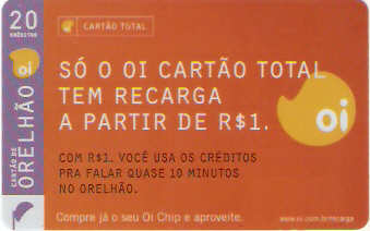 ALOi07-66 - Recarga de R$ 1,00 - 20