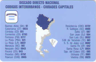 ARG-U-05M - Mapa dos Códigos