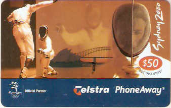 AUS-PTEL-10050057PA - Sydney 2000 - Esgrima