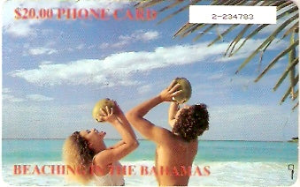 BAH-C-07E - Praia nas Bahamas