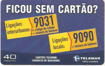 BAT02-158 - Ficou sem Cartão?