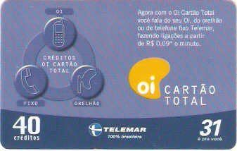 BAT05-098 - Oi - Fixo - Orelhão - 40