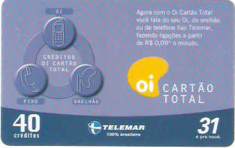 BAT05-100 - Oi - Fixo - Orelhão - 40