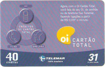 BAT05-103 - Oi - Fixo - Orelhão - 40
