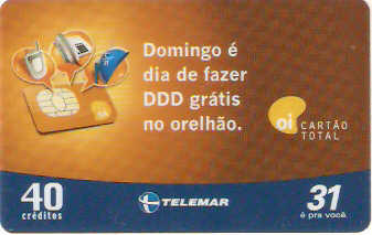 BAT06-66 - Domingo é DDD Grátis - 40