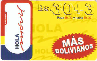 BOL-E-019 - Más Bolivianos