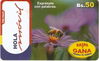 BOL-E-022 - Flor e Abelha
