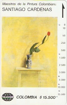 COL-MT-054 - "Tulipan sobre Amarillo"