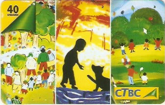 CTBCT07-141 - Arte em Orelhões - 01/90