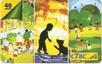 CTBCT07-142 - Arte em Orelhões - 01/90