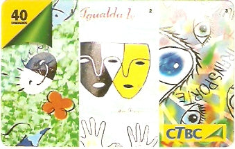 CTBCT07-159 - Arte em Orelhões - 10/90