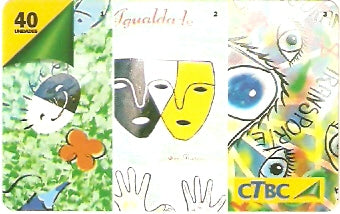 CTBCT07-160 - Arte em Orelhões - 10/90