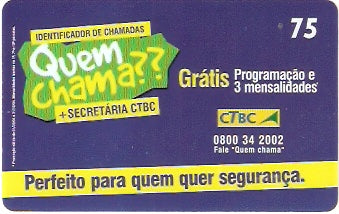 CTBC-T-1169 - Quem Chama
