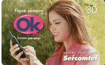 SERC-174M - Celular pré-pago OK