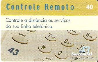 SERC-265 - Controle Remoto