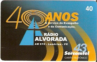 SERC-310 - Radio Alvorada - 40 anos