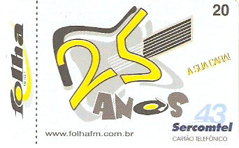 SERC-347 - Folha FM - 25 anos