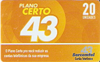 SERC-434 - Plano Certo 43 - 1