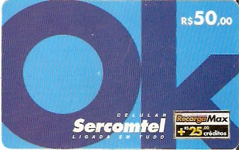 SERC-PC-005a - OK R$ 50,00 - Recarga retangular