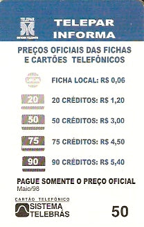 PR-053 - Preços Oficiais