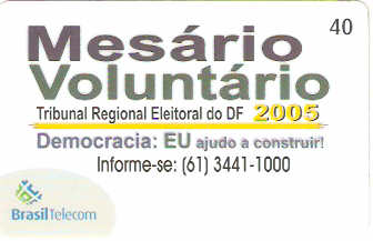 DF-572 - Mesário Voluntário