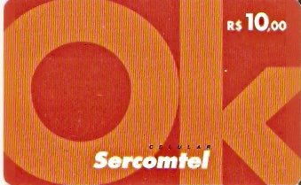 SERC-PC-001 - OK R$10,00 - Cel. preto
