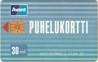 FIN-AVA-023A - Puhelukortti
