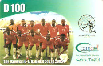 GAM-PG-018 -  Seleção de Gâmbia