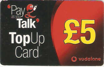 GBP-VOD-REF-09 - Top up Card - 5