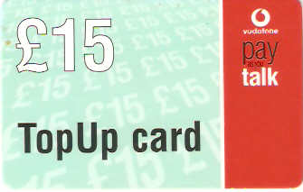 GBP-VOD-REF-03 - Top up Card - 15