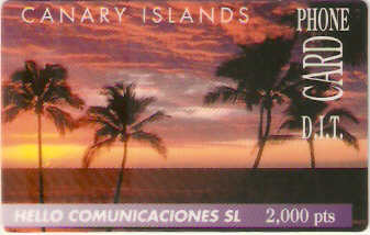 GBP-DIT-127 - Ilhas Canárias - 2000