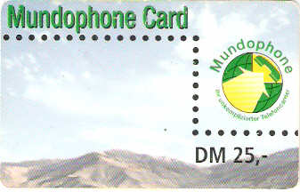 GERP-035 - Mundophone Card