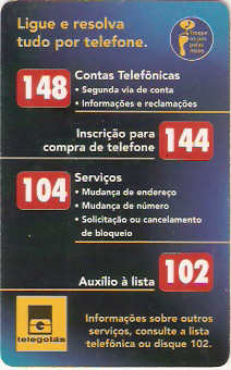 GO-251 - Telefones Úteis
