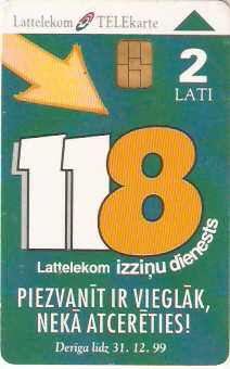 LAT-S006 - Infoserviço 118