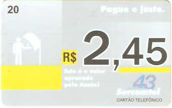 LON10-32 - Pague o Justo R$ 2,45
