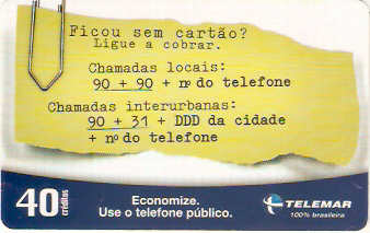 MGT03-059 - Ficou sem Cartão ?