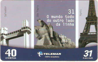 MGT04-067 - Salvador - São Paulo - Paris