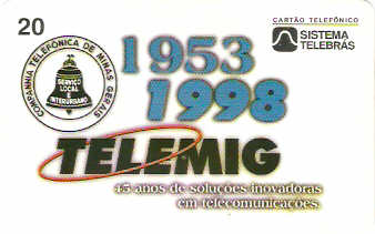MG-0046M - Telemig - 45 anos