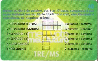 MS-268 - Meu Voto
