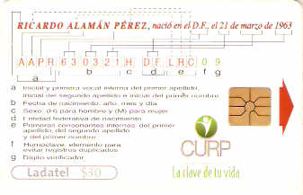 MXP-0479D - CURP - Vertical