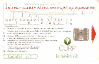 MXP-0479C - CURP - Vertical