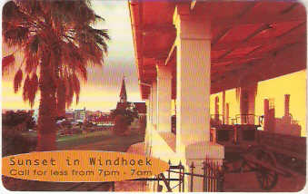 NMB-051 - Por do Sol em Windhoek