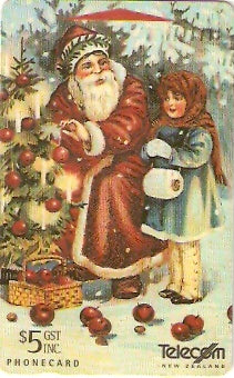 NZG-143 - Papai Noel e Menina