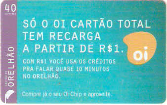 PEOi07-09 - Recarga de R$ 1,00