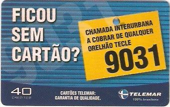 PET02-59 - Ficou sem Cartão?