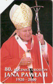 POL-0845 - Papa João Paulo II - 80 anos