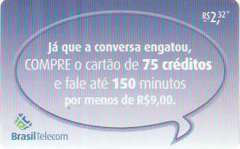 PRC06-058 - Cartão 75 Créditos - 2,32